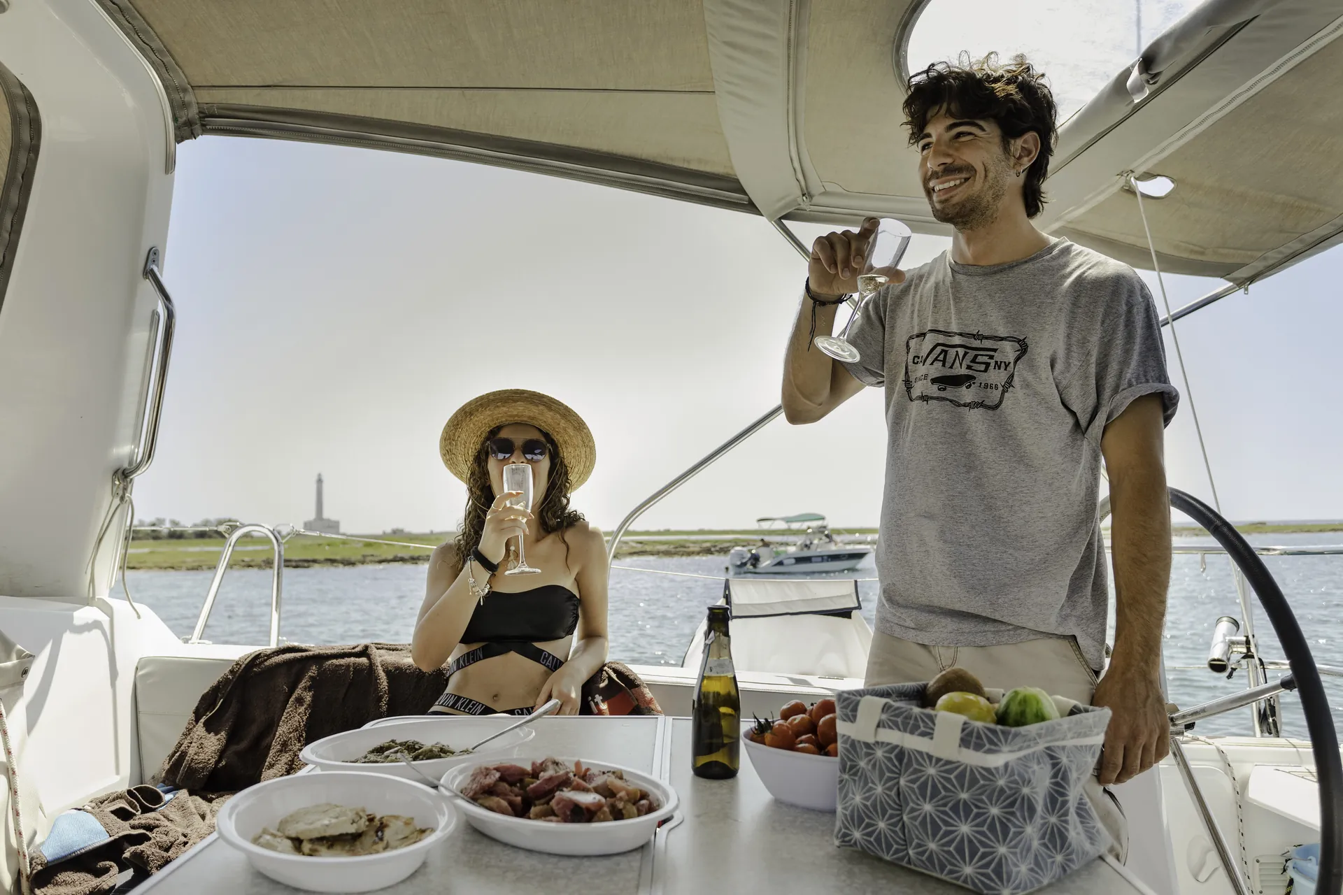 Tour Sant Andrea e centro storico in barca a vela a Gallipoli