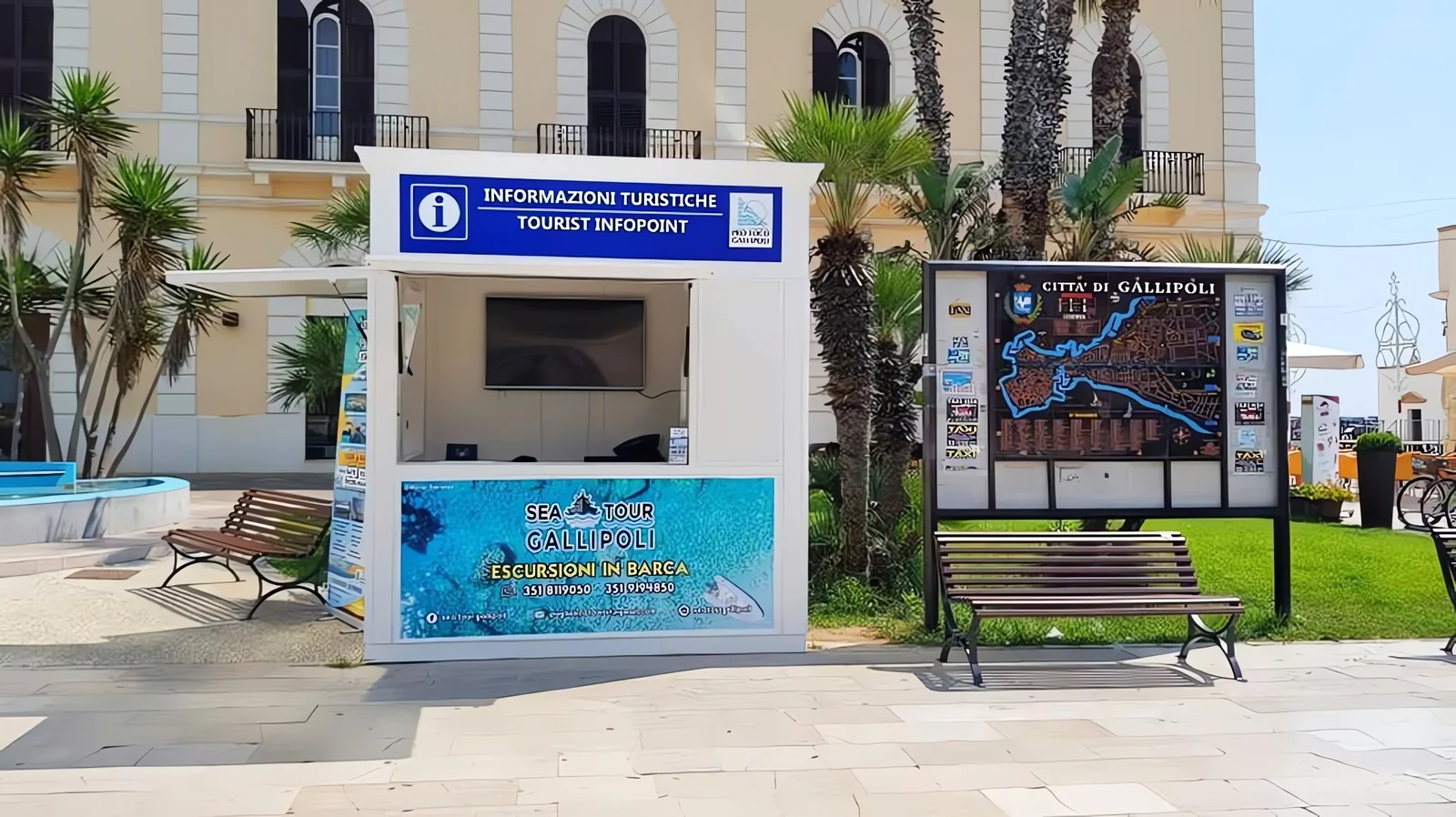 Sea Tour Gallipoli punto informazioni turistiche porto